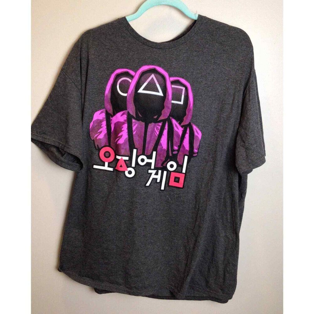 Netflix Squid Game‎ T-shirt Adult Size 2XL 2X